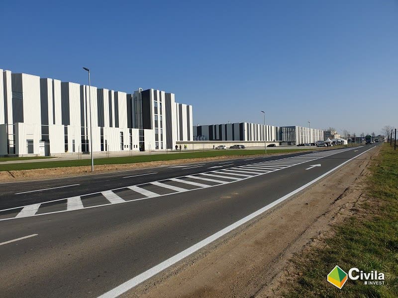 Fabrica de aluminiu Alu-Menziken, Medieșul Aurit — hală industrială construită de Civila Invest
